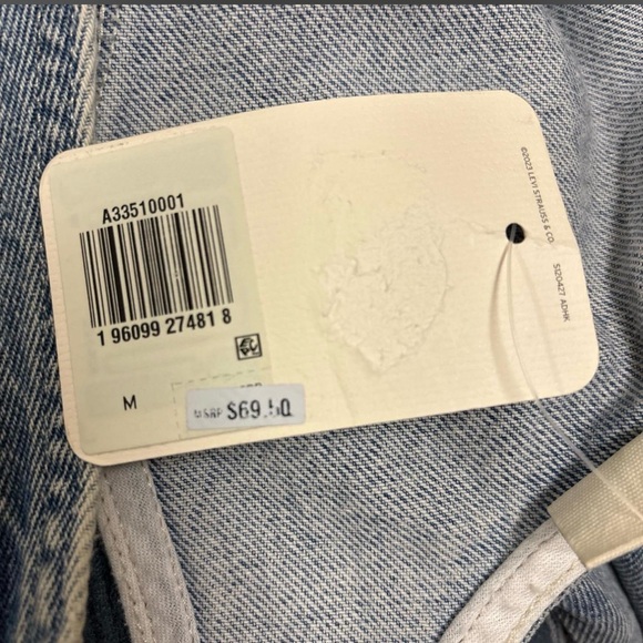 Levi's Light Blue Denim Shirt - Picture 8 of 9